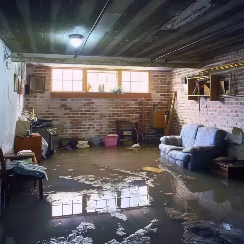 Flooded Basement Cleanup in Pinewood Estates, TX